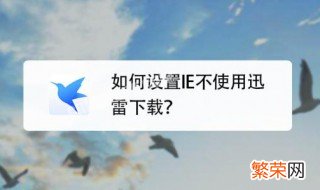 如何才能在下载时不启动迅雷文件 如何才能在下载时不启动迅雷