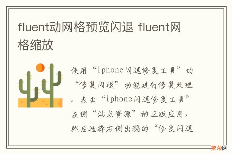 fluent动网格预览闪退 fluent网格缩放