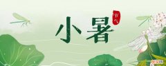 关于小暑的常识 小暑应该注意什么