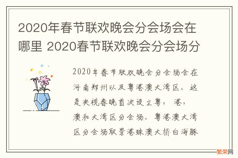 2020年春节联欢晚会分会场会在哪里 2020春节联欢晚会分会场分别在哪?