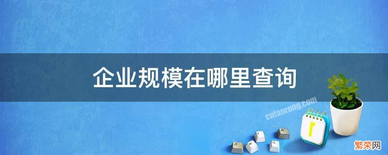 企业规模在哪里查询 怎么查询企业属于什么规模