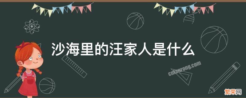 沙海里的汪家人是什么 沙海谁是汪家人