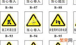 黄色三角牌是什么意思 黄色三角牌里面表示都是什么含义