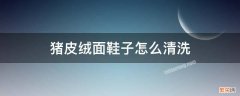 绒面皮革鞋怎么清洗 猪皮绒面鞋子怎么清洗