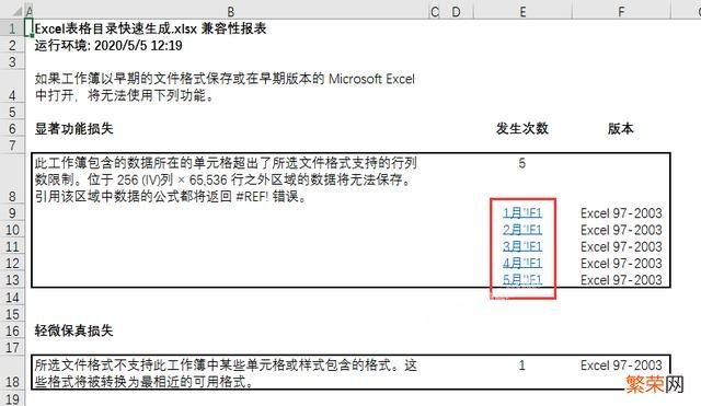 Excel小技巧：快速生成表格目录