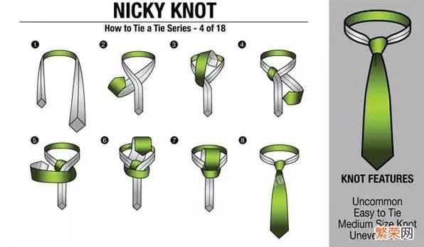 8种实用领带系法 领带怎么打结步骤
