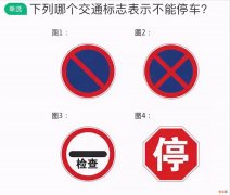 关于“停和让”的标志标线知识盘点 停车让行标志标线