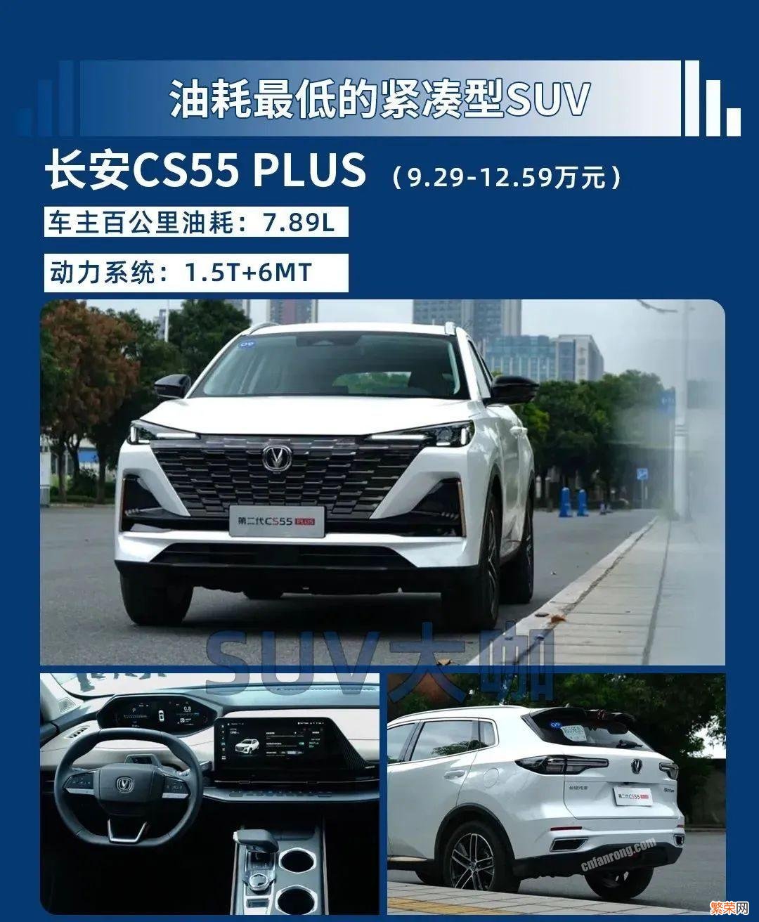 最省油的suv排行榜第一名 油耗最低的10台SUV