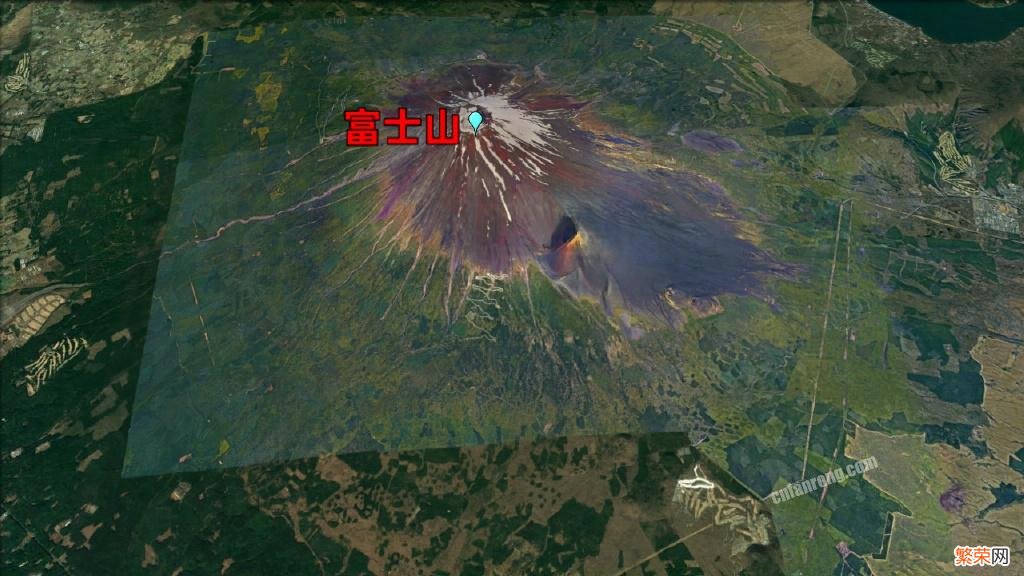 富士山在哪里？位于日本本州岛中南部