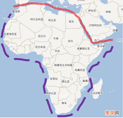 亚非分界线是哪里？盘点亚非欧三大洲的主要分界线
