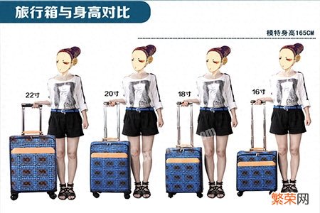 不同尺寸的拉杆箱大小规格 22寸行李箱长宽高多少厘米