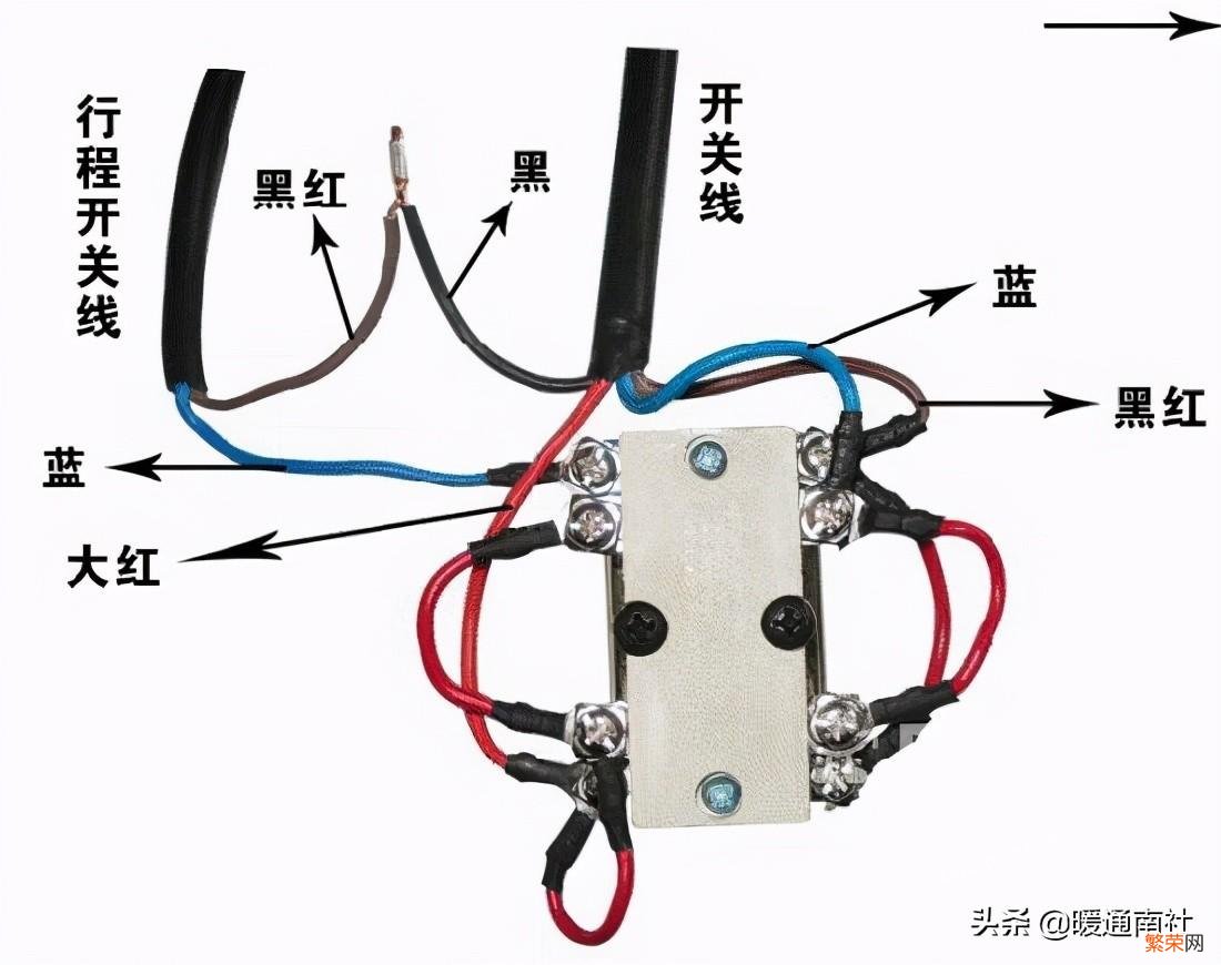 行程开关及其接线图 行程开关的接线方法