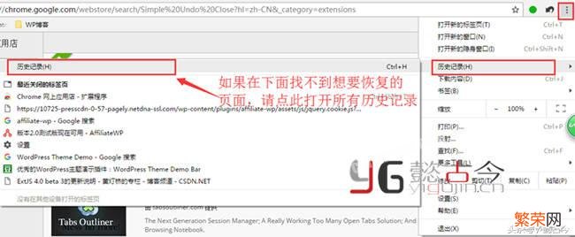 Chrome谷歌浏览器恢复方法 谷歌为什么打不开历史记录
